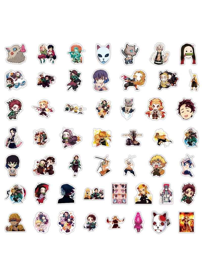 100 قطعة ملصقات دودل قاتل شيطان - Image 3