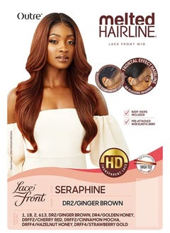 melted Hairline Lace Front Wig Frontal Effect Hairline HD Transparent Lace SERAPHINE (2)