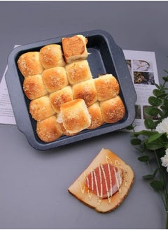 ALMUFARREJ Two square granite cake molds of different sizes 30 * 26.8 & 26.7 * 23.3 cm  - Image 3