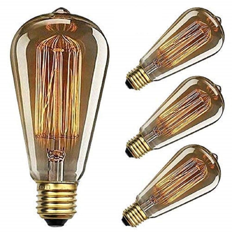 Groeien 40W e26, e27 Incandescent Bulb (newflex_28_02, Warm White Yellowish) - Pack of 4 - Image 5