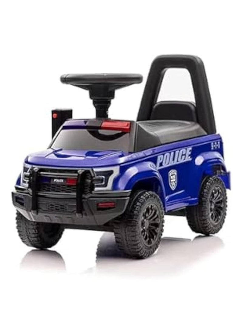 لافلي بيبي سيارة شرطة للأطفال من شركة Push Rideon رقم LB 993  - Image 1