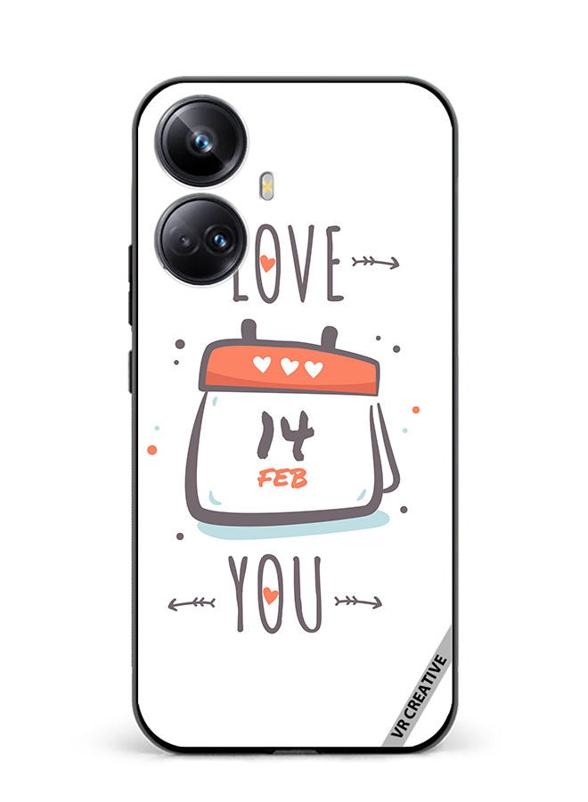 VR CREATIVE Protective Case Cover For Realme 10 Pro Plus I Love You Design Multicolour - Image 1
