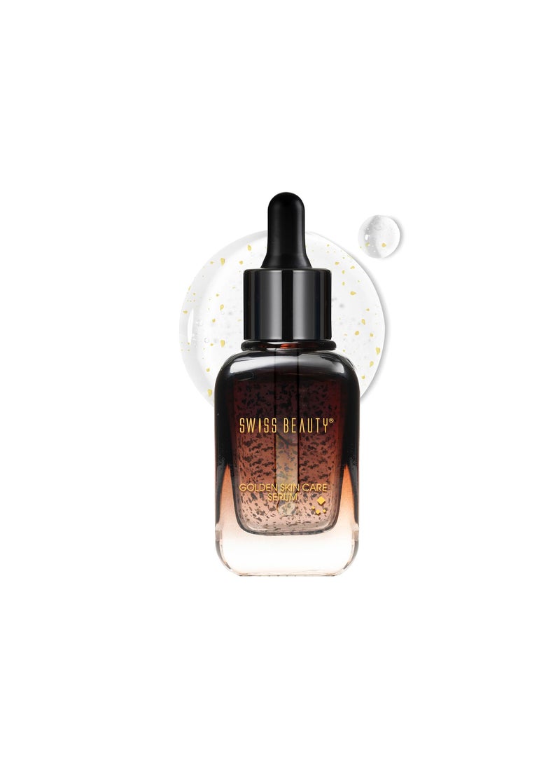 Swiss Beauty - Swiss Beauty 24K Gold Lightweight Skin Care Serum With Honey and Niacinamide  Reduce fine lines and wrinkles gives radiant glow For all skin types 40ml - Image 1