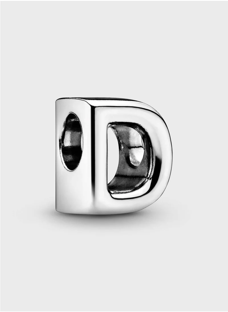 PANDORA Letter D Alphabet Charm