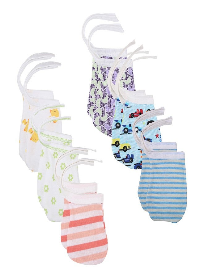 First Kids Step Babies' Mitten (New-Mittines-3-6 Months, Multi-Coloured, 3-6 Months, Set of 12) - Image 1