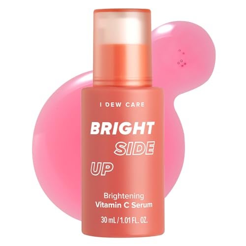 I DEW CARE Vitamin C Face Serum  Bright Side Up  Hydrating with Niacinamide Korean Glass Skin Care Facial Treatment Nonirritating Lightweight Exfoliating 101 FL Oz