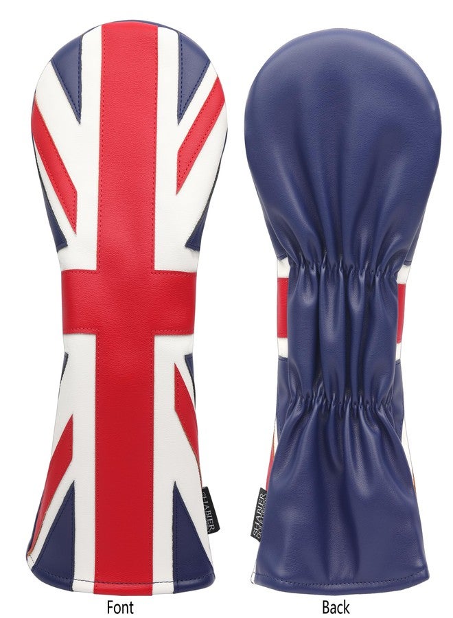 SHABIER United Kingdom Flag Golf Head Cover Golf Wood Club Headcover Driver Cover (The Union Jack) - Image 3