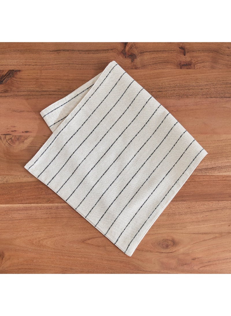 Home Box Noir Stripe Table Runner 120 x 33 cm  - Image 2