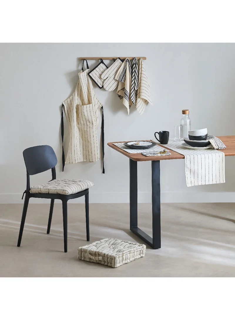 Home Box Noir Stripe Table Runner 120 x 33 cm