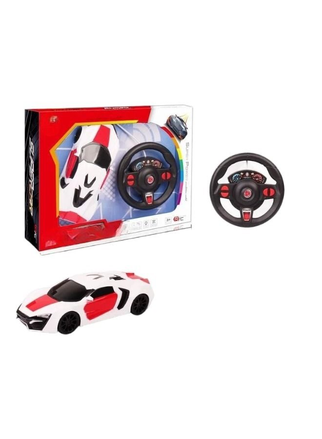 child toy Remote Control Sports 1:16  R/C Car with Steering Wheel Gravity Sensing Four Way Remote Control Car for kids 