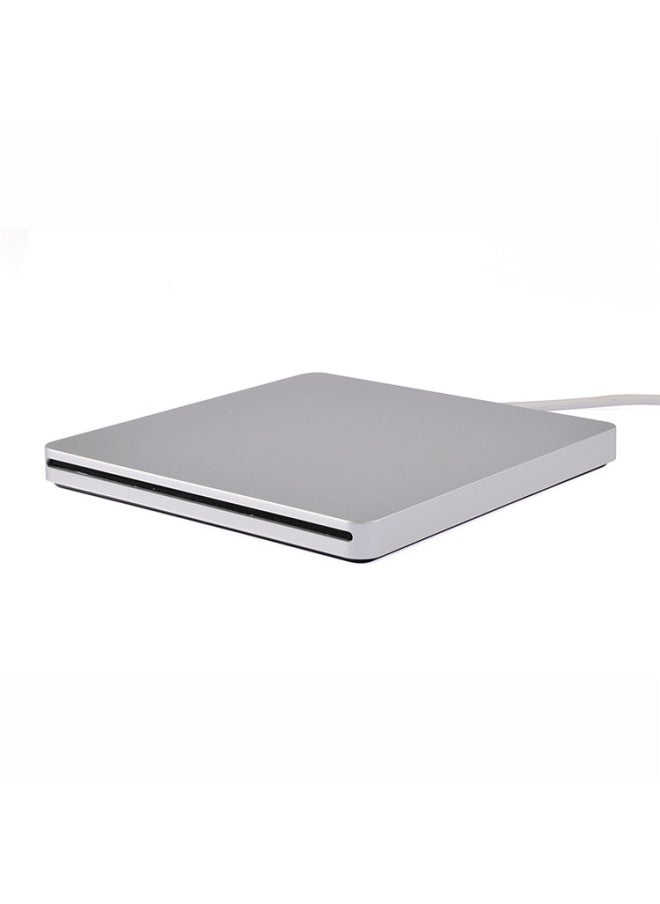 Generic Hengzhe Optical Drive Box USB3.0 Suction Optical Drive Kit Optical Drive Box For Apple-Color:White  - Image 2