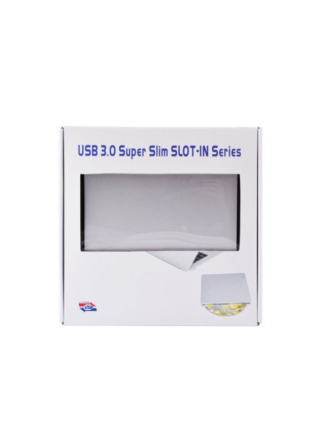 Generic Hengzhe Optical Drive Box USB3.0 Suction Optical Drive Kit Optical Drive Box For Apple-Color:White  - Image 4