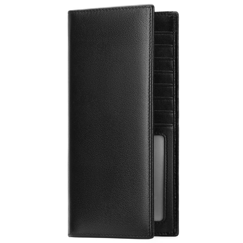 FALAN MULE Wallets for Men Genuine Leather RFID Blocking Slim Mens Wallet Bifold Credit Card Holder for Men - Image 1