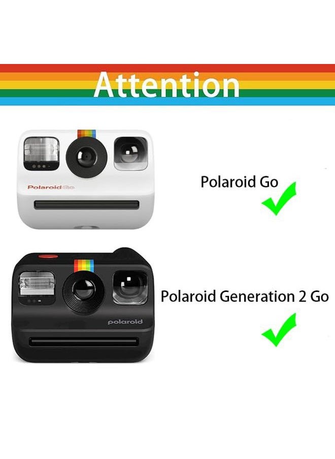Khanka Hard Travel Case Replacement for Polaroid Go (9035/9071/9070) / Polaroid Go Generation 2 - Mini Instant Film Camera(9147/9096/9098/9097), Case Only.(Red)  - Image 2