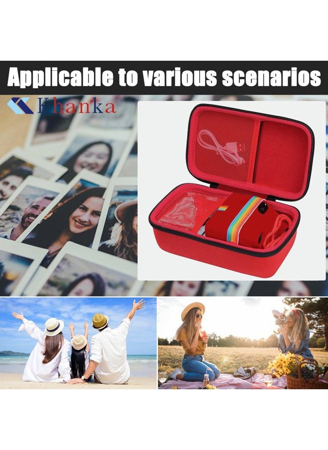 Khanka Hard Travel Case Replacement for Polaroid Go (9035/9071/9070) / Polaroid Go Generation 2 - Mini Instant Film Camera(9147/9096/9098/9097), Case Only.(Red)  - Image 5