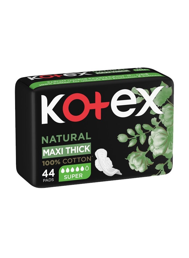 كوتكس ماكسي سميك طبيعي سوبر 44S (Kc439)