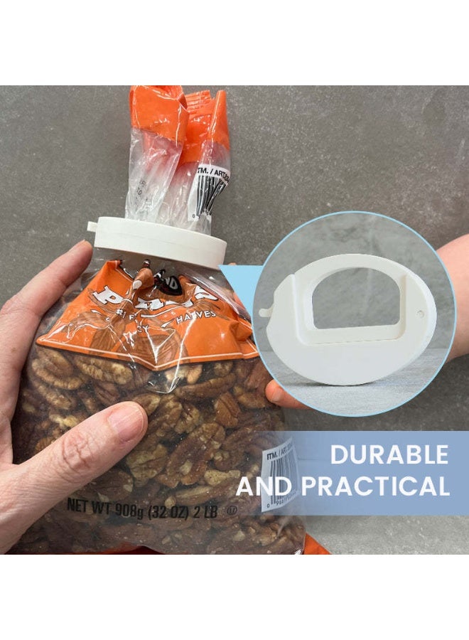 هومستر خزانات ختم لحفظ الأغذية مقاومة للالمد، ثلاث علب ختم منفصلة ثلاثية الألوان لوجبات خفيفة مأمونة في المنزل - Image 2