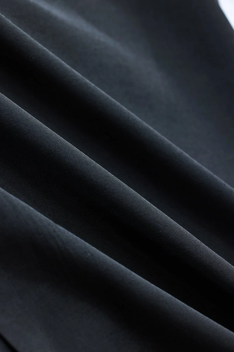 Snitch Black Regular Fit Plus Size Shirt for Men | Best Price UAE