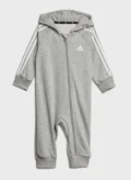 Adidas Kids 3 Stripes French Terry Bodysuit