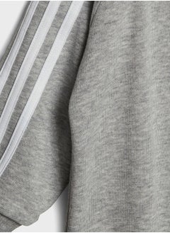 Adidas Kids 3 Stripes French Terry Bodysuit  - Image 4