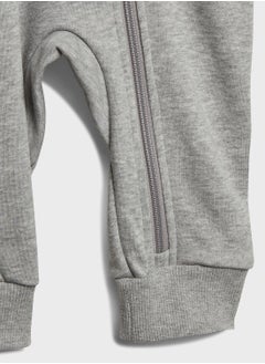 Adidas Kids 3 Stripes French Terry Bodysuit  - Image 5