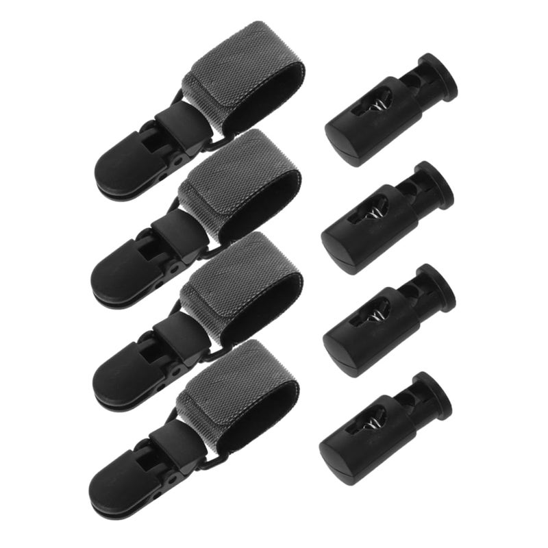 4 Piece Anti Wind Fasteners For Garden Flags Weather Resistant Outdoor Banner Clamp Set - Image 2