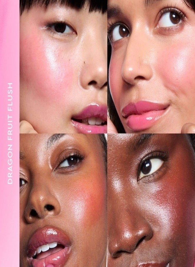 glow receipe Glow Recipe Watermelon Glow Niacinamide Dewy Flush - Brightening Serum Blush Dragonfruit Flush - Sheer Bright Pink 12ml - Image 3