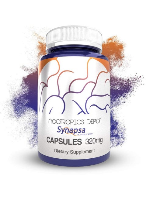 Synapsa Bacopa Monnieri Capsules ; 320Mg ; 60 Count ; Whole Plant Extract ; Ayurveda Supplement ; Adaptogen Herb ; Clinically Proven To Enhance Learning Memory And Mental Performance