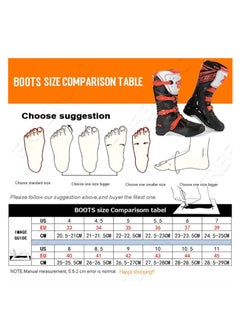 T2 Pair of Off-road Motorcycle Riding Boots Protective Boots Motocross Riding Equipment Black  - Image 5