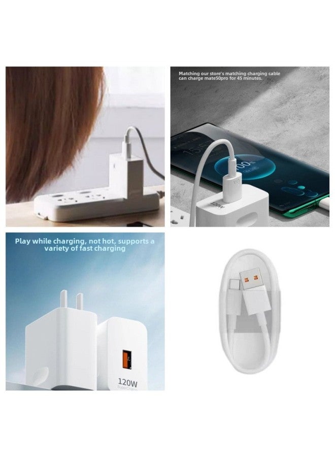 National Standard Certification 120W Low Temperature Fast Charging Head 66W Surging Flash Charger Compatible Series Oblate Data Line-Color:Low Temperature Fast Charging 66w Extremely Fast Flash Charging_low Temperature Fast Charging 0.25m Ultra Short Cable Not Recommended - Image 1