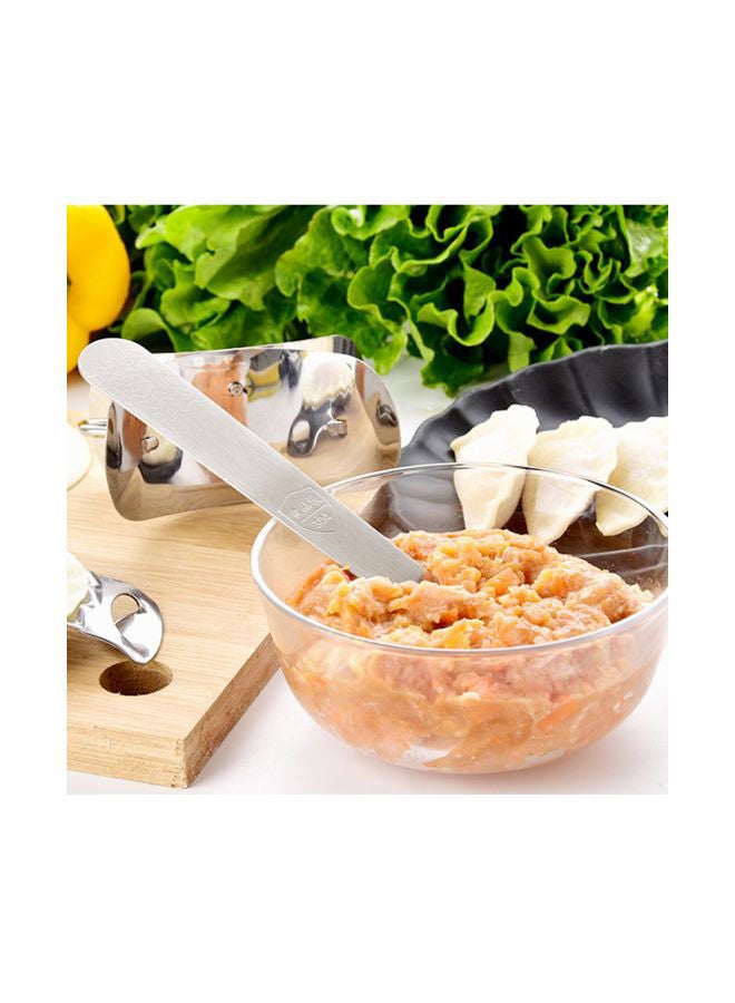 NIBEMINENT 3-Piece Stainless Steel Dumping Mould Set Silver - Image 2