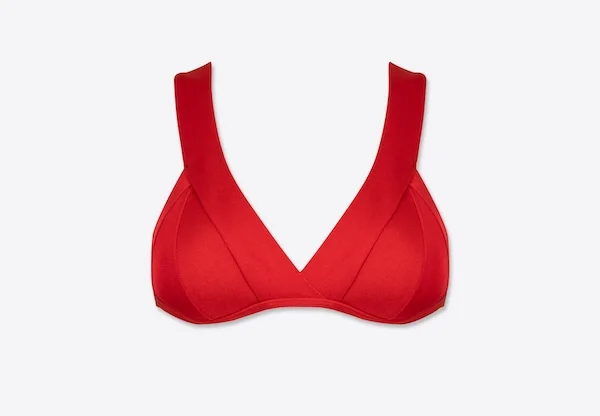 ملابس سباحة اي بي واي Selena inferno padded push-up lustrous top