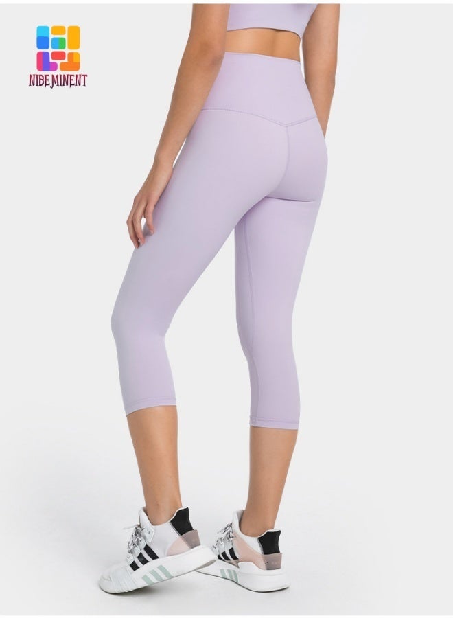 NIBEMINENT Seamless Tie-Dye High-Waisted Yoga Pants - Butt-Lifting Workout Leggings for Women, Squat-Proof Gym Running Tights with Tummy Control - Image 2