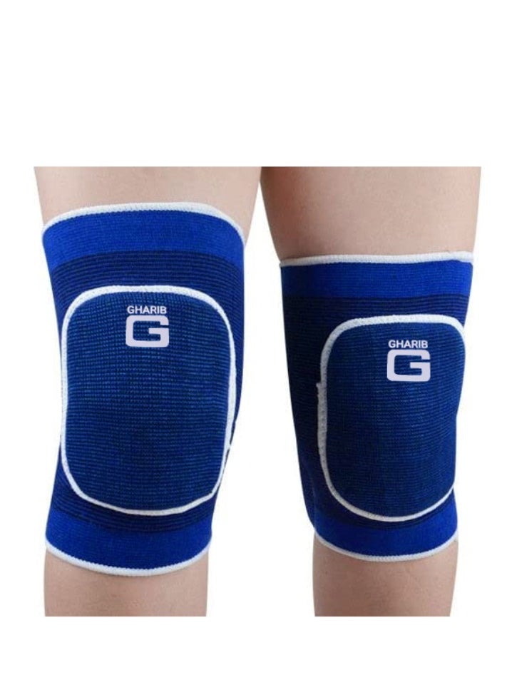 GHARIB Sport Support Volleyball Kids Knee Pads For Various Sports Size Small, Blue  - Image 3