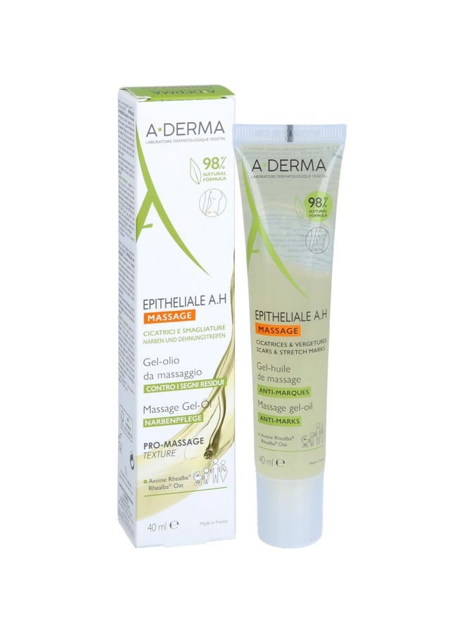 A-DERMA Epithelial A.H. Massage Gel Oil 40ml Gel - Image 3