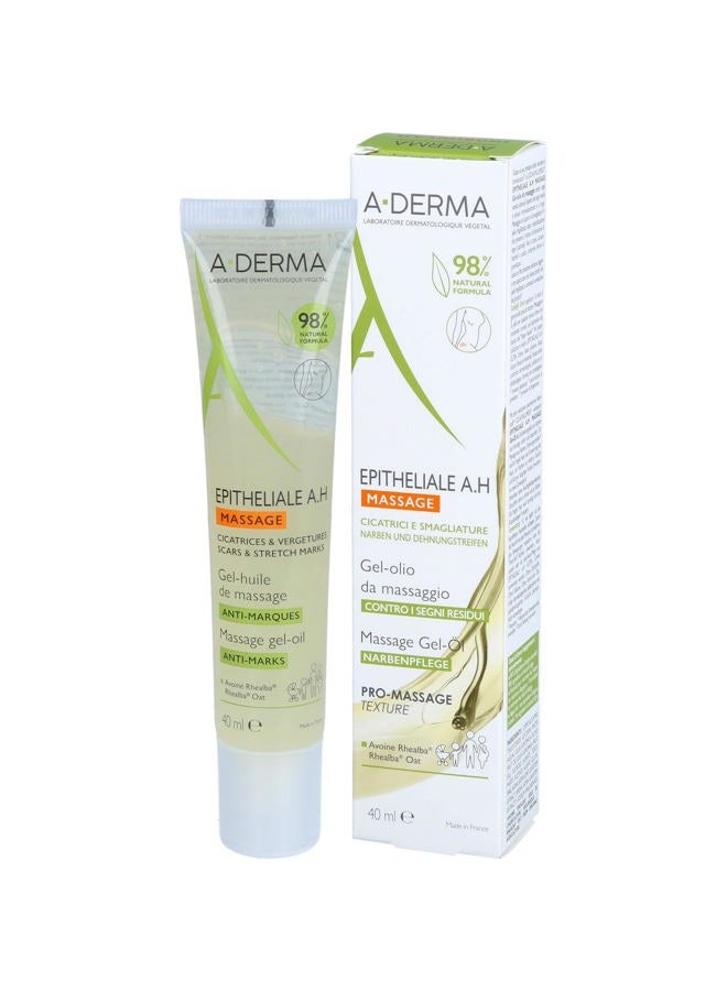 A-DERMA Epithelial A.H. Massage Gel Oil 40ml Gel - Image 2