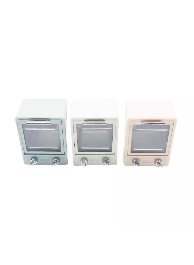 1:12 Doll House Miniature Model Mini Microwave Oven Simulation Kitchen Ornaments Model Toy-Specifications:See Details Page-Color:White