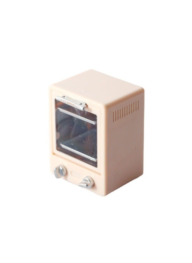 1:12 Doll House Miniature Model Mini Microwave Oven Simulation Kitchen Ornaments Model Toy-Specifications:See Details Page-Color:White