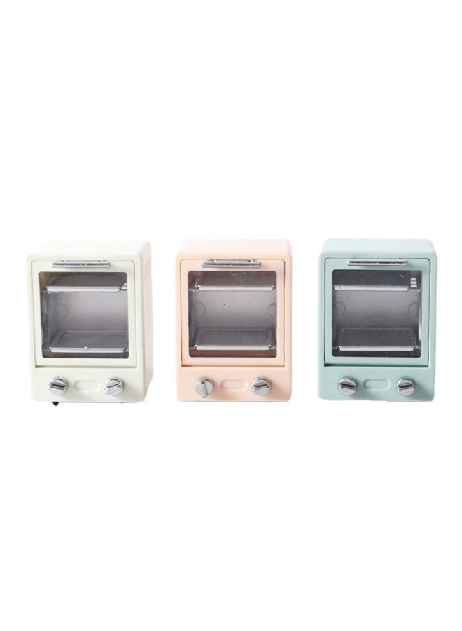 1:12 Doll House Miniature Model Mini Microwave Oven Simulation Kitchen Ornaments Model Toy-Specifications:See Details Page-Color:White