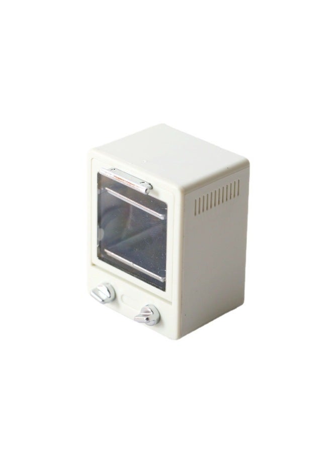 1:12 Doll House Miniature Model Mini Microwave Oven Simulation Kitchen Ornaments Model Toy-Specifications:See Details Page-Color:White
