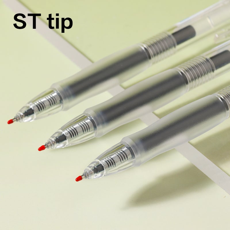 ديلي قلم جل شخصي EG08S-BL، سن ST مقاس 0.5 مم، أزرق، 12 قطعة - Image 3