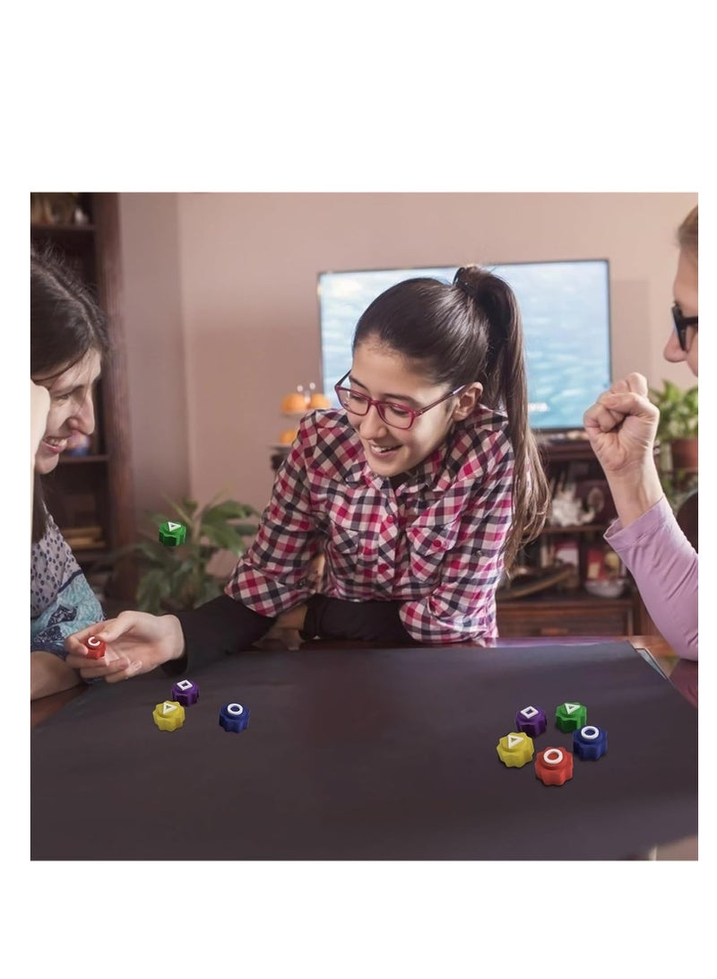 Korean Gonggi Squid Traditional Play Game Catching Toy, 5PCS Korean Traditional Play Game, Family Travel Games  - Image 4