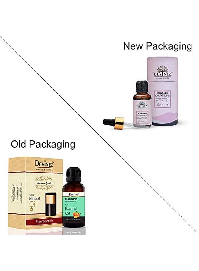 Devinez Mandarin Essential Oil 100% Pure Natural & Undiluted 10Ml In Glass Bottle - Image 3