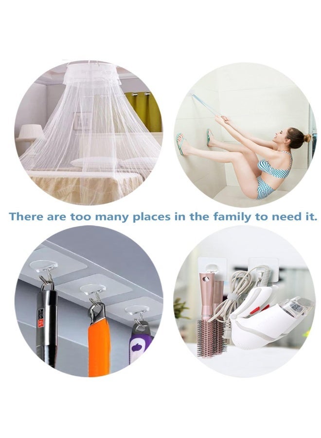 10-Pack Large Adhesive Hooks for Hanging – Heavy Duty, Waterproof, Holds Up to 37 lbs - Image 5