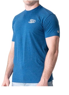 Fuji FUJI MENS JIU JITSU FLOW T-SHIRT HEATHER COOL BLUE  - Image 2