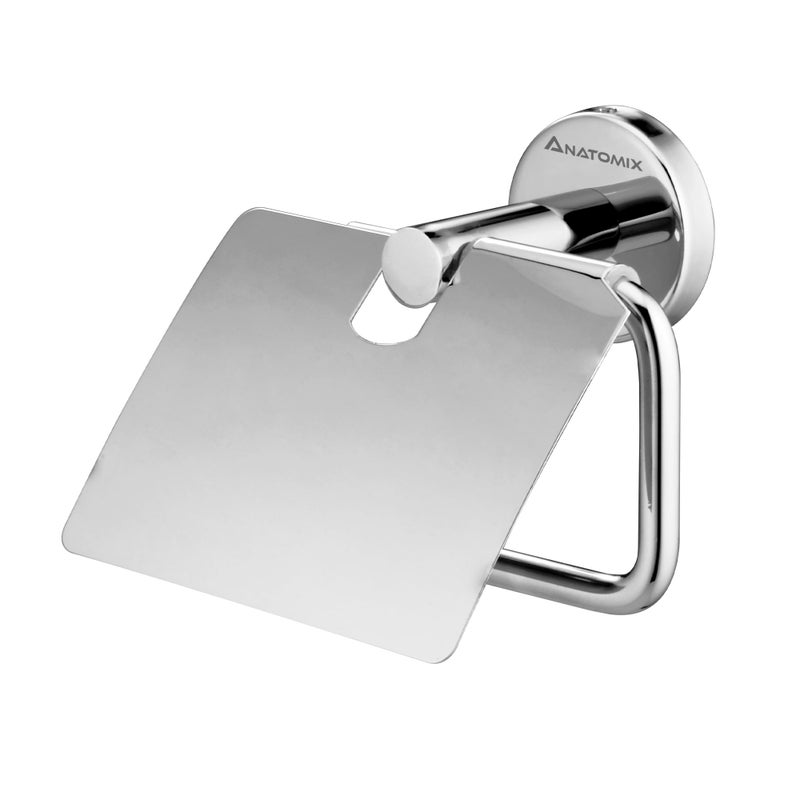 Anatomix Ozone Stainless Steel Toilet Paper Holder, Toilet Paper Roll Holder for Bathroom/Toilet Tissue Roll Holder - Wall Mounted - Image 1