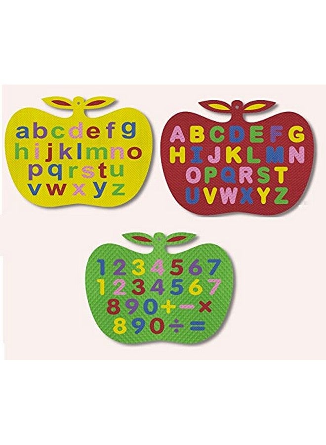 FunBlast Eva Small Letters, Capital Alphabet & Number Learning Puzzle Board for Kids - (Multicolor; Pack of 3) - Image 1