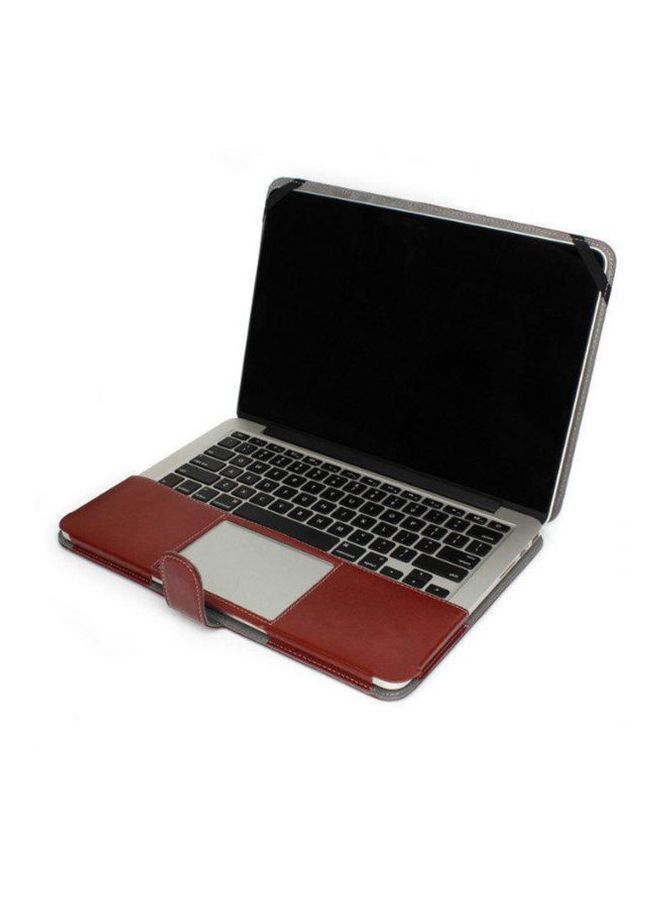 NIBEMINENT Protective Case Cover For Apple MacBook Air 13/13.3-Inch Brown  - Image 3