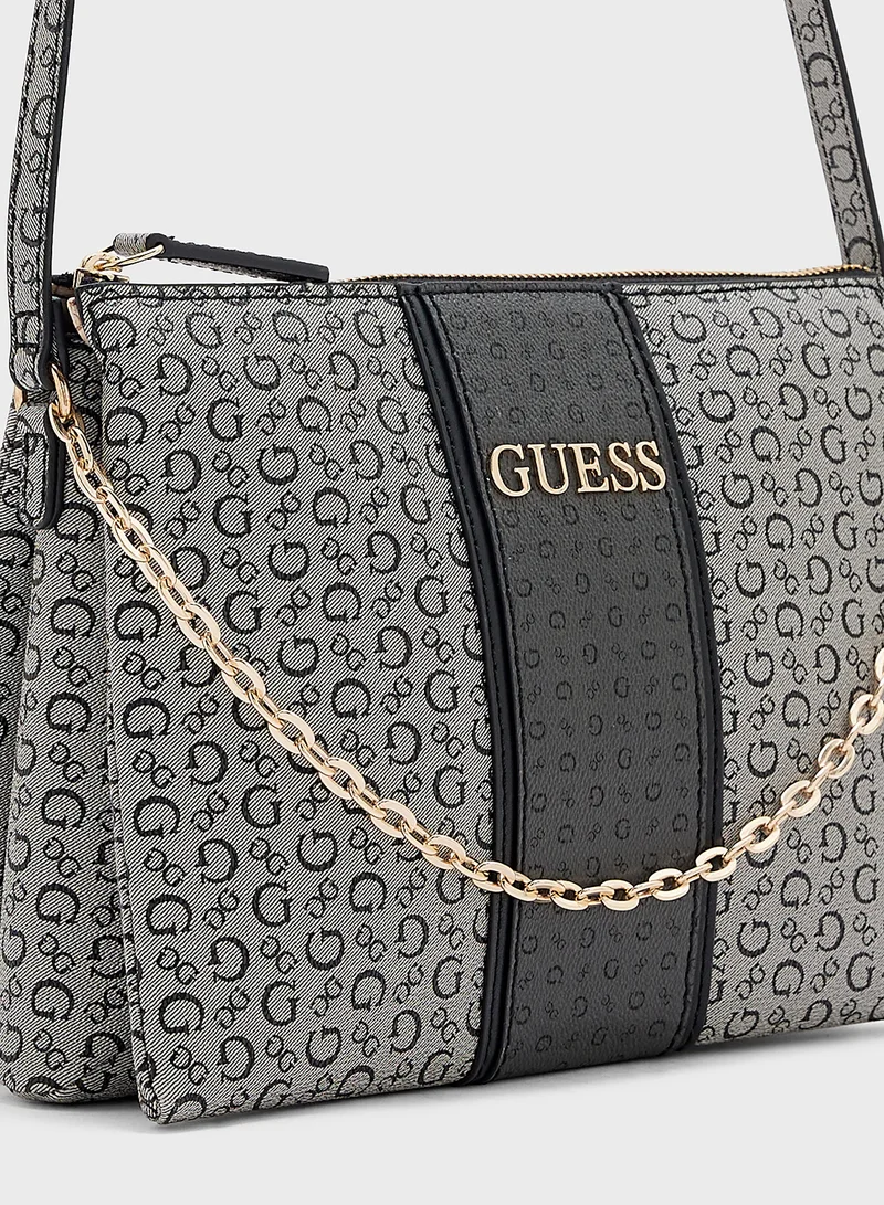 GUESS Suma Top Zip Crossbody