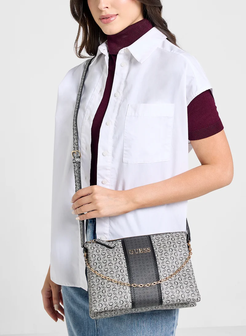 GUESS Suma Top Zip Crossbody